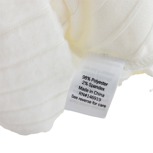 Nine West white/cream colored sweater size XS - Picture 8 of 8